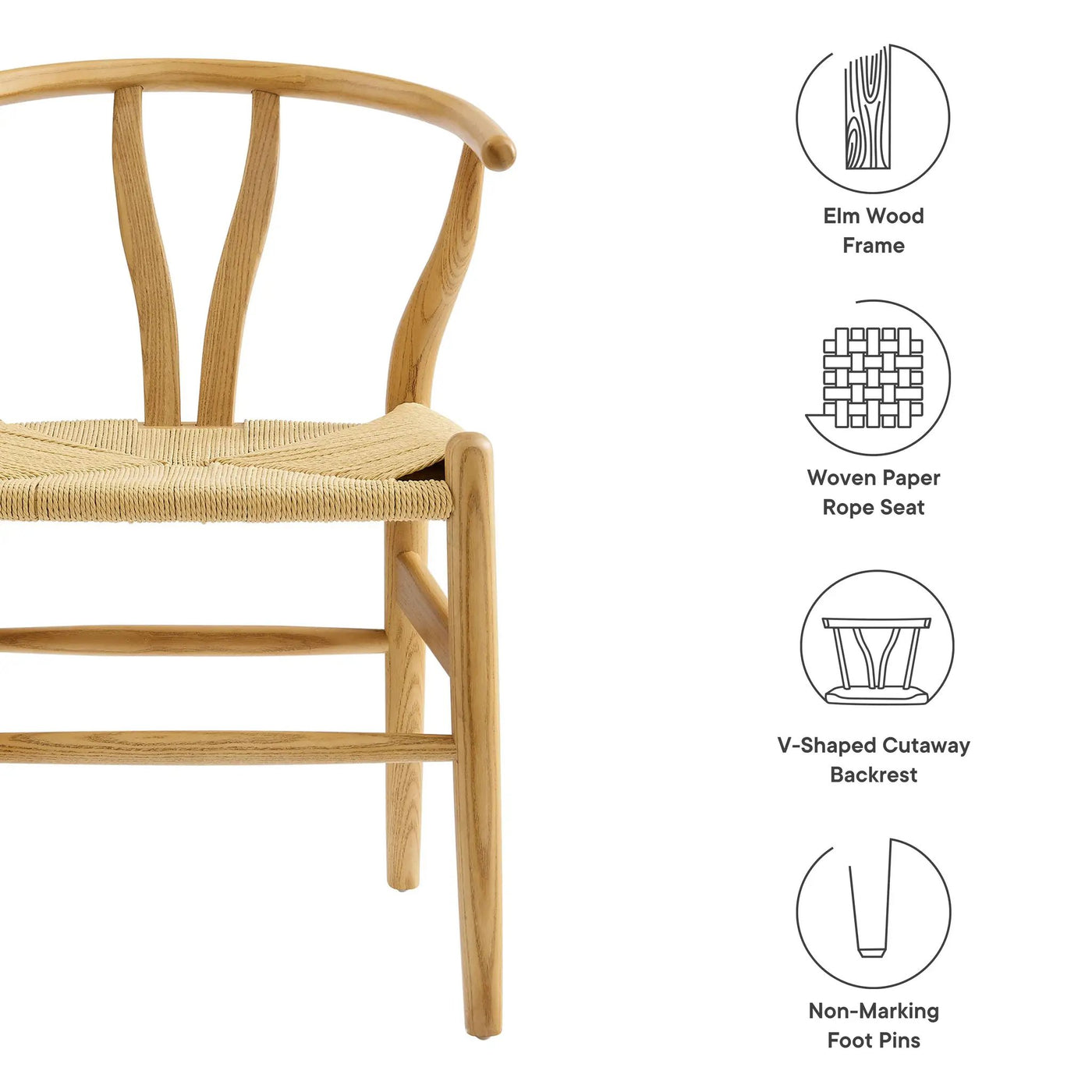 Amish 29" Wood Dining Chair by Modway by HouseOfZazla