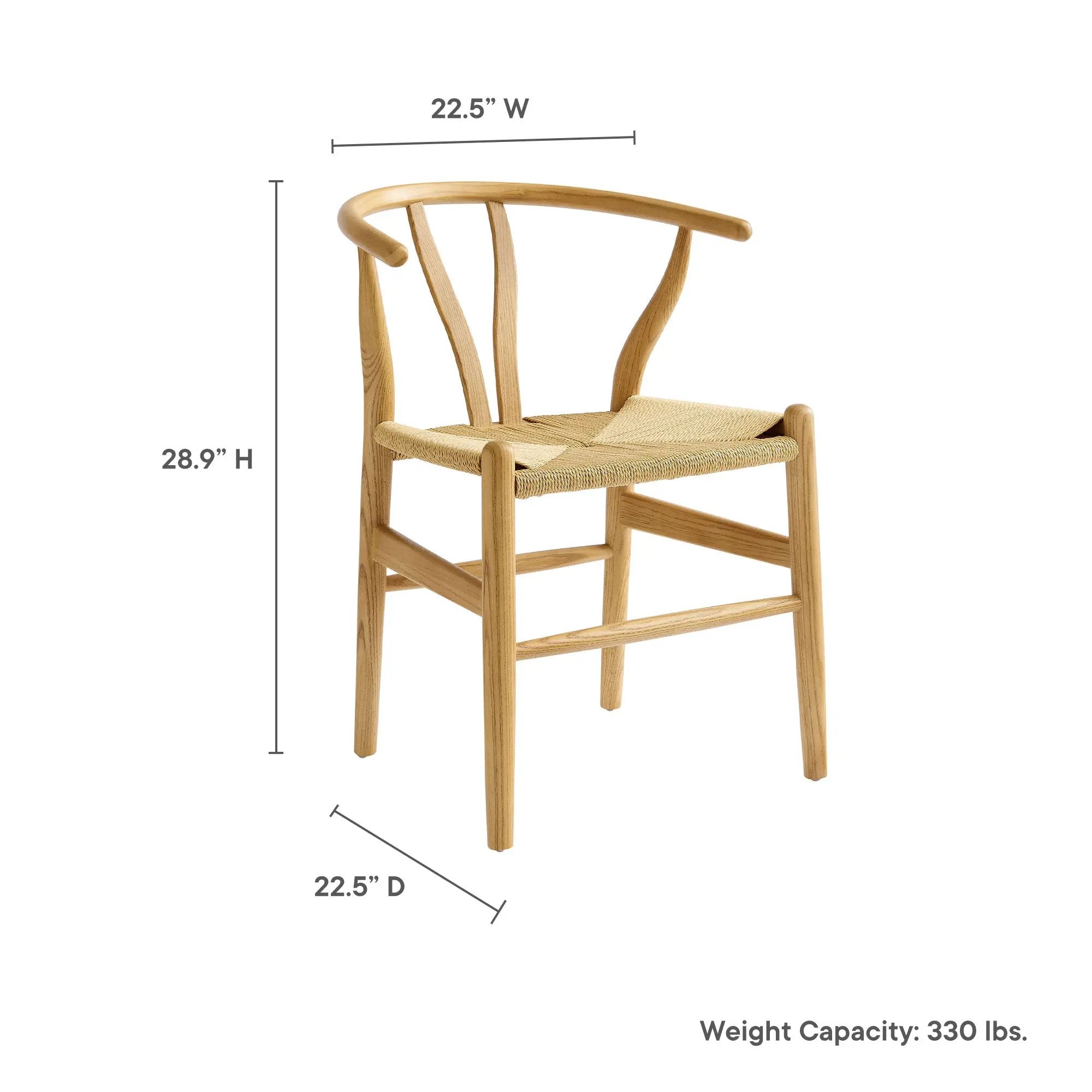 Amish 29" Wood Dining Chair by Modway by HouseOfZazla