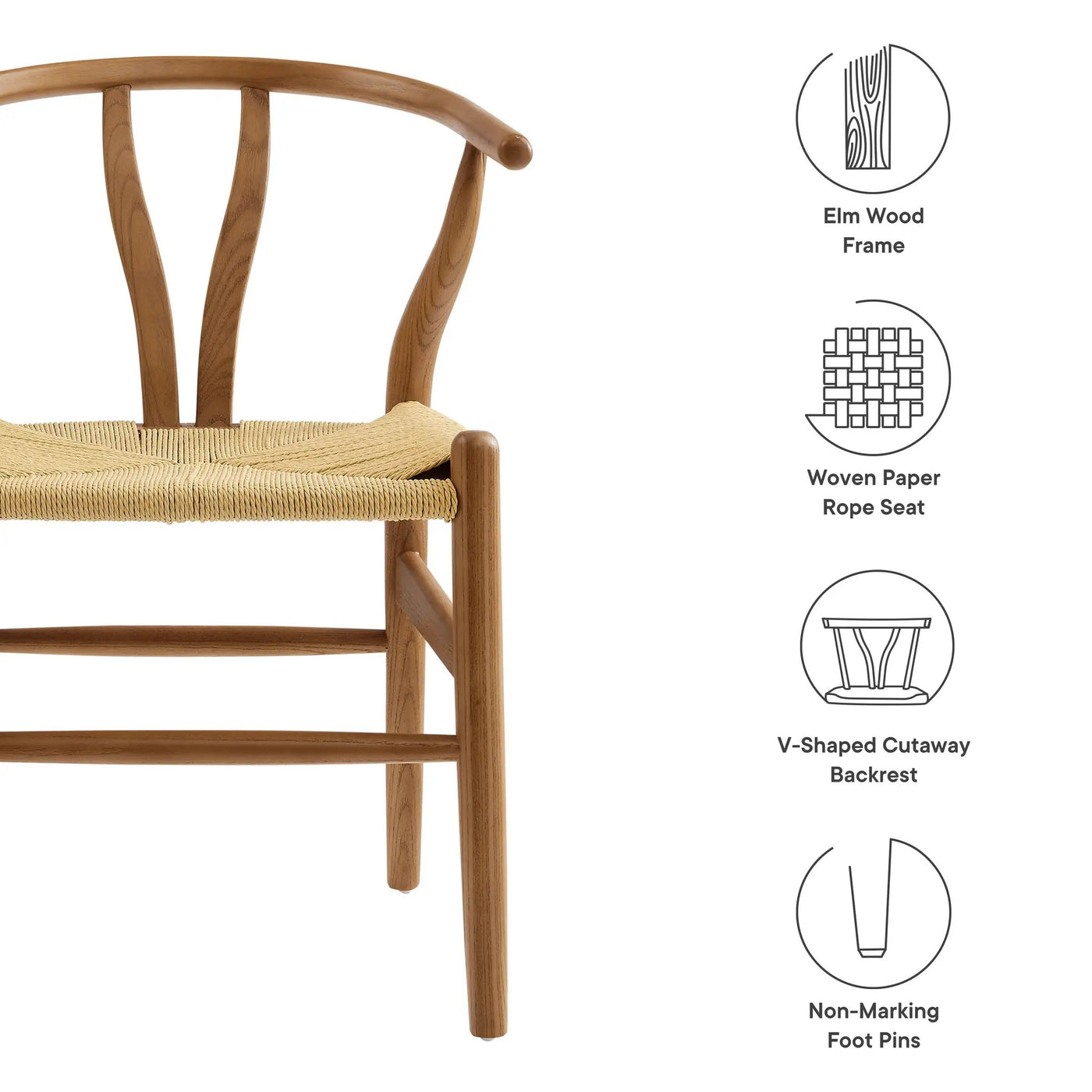 Amish 29" Wood Dining Chair by Modway by HouseOfZazla