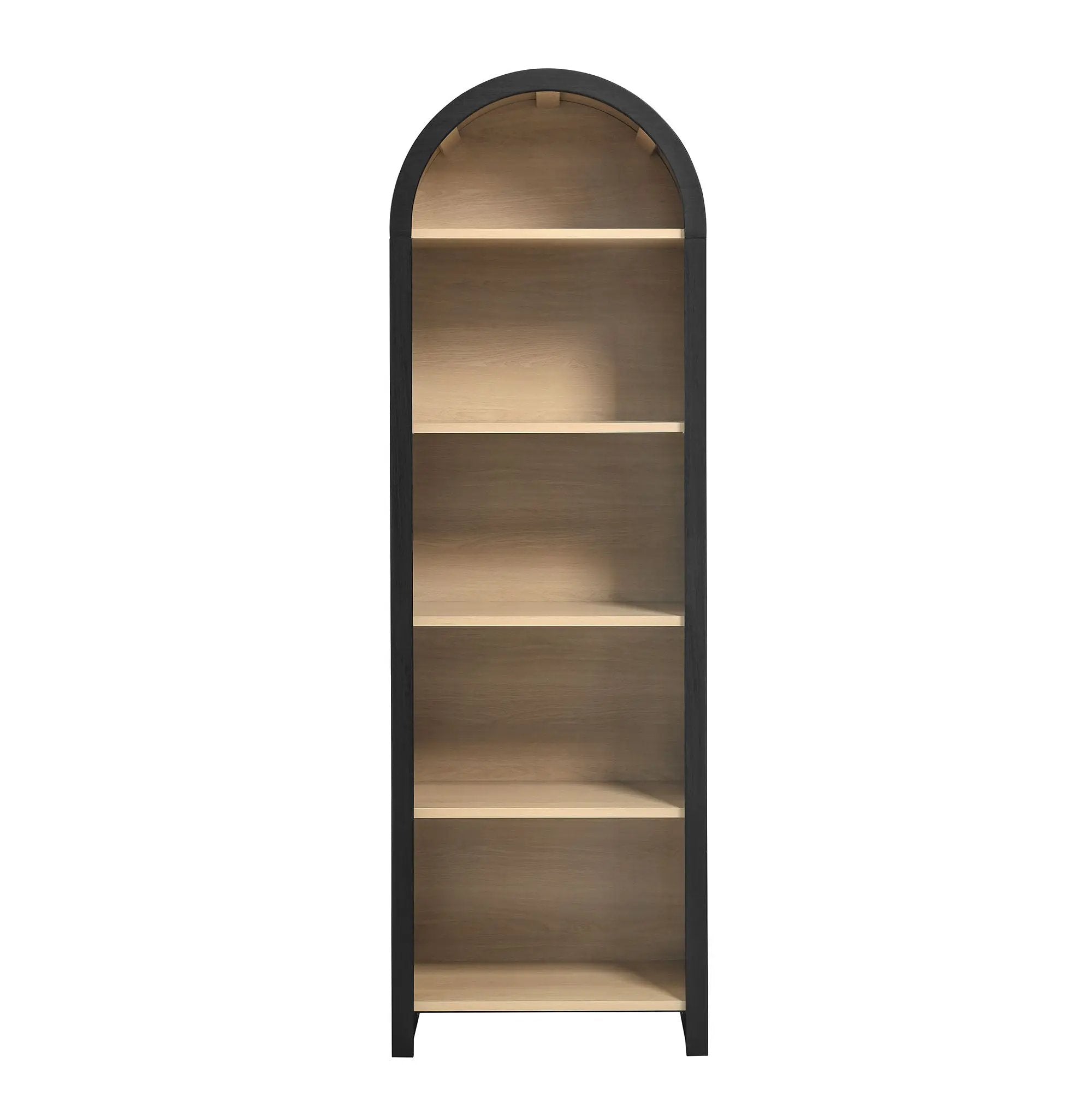 Evie Arched Narrow Bookcase Display Cabinet by Modway by HouseOfZazla