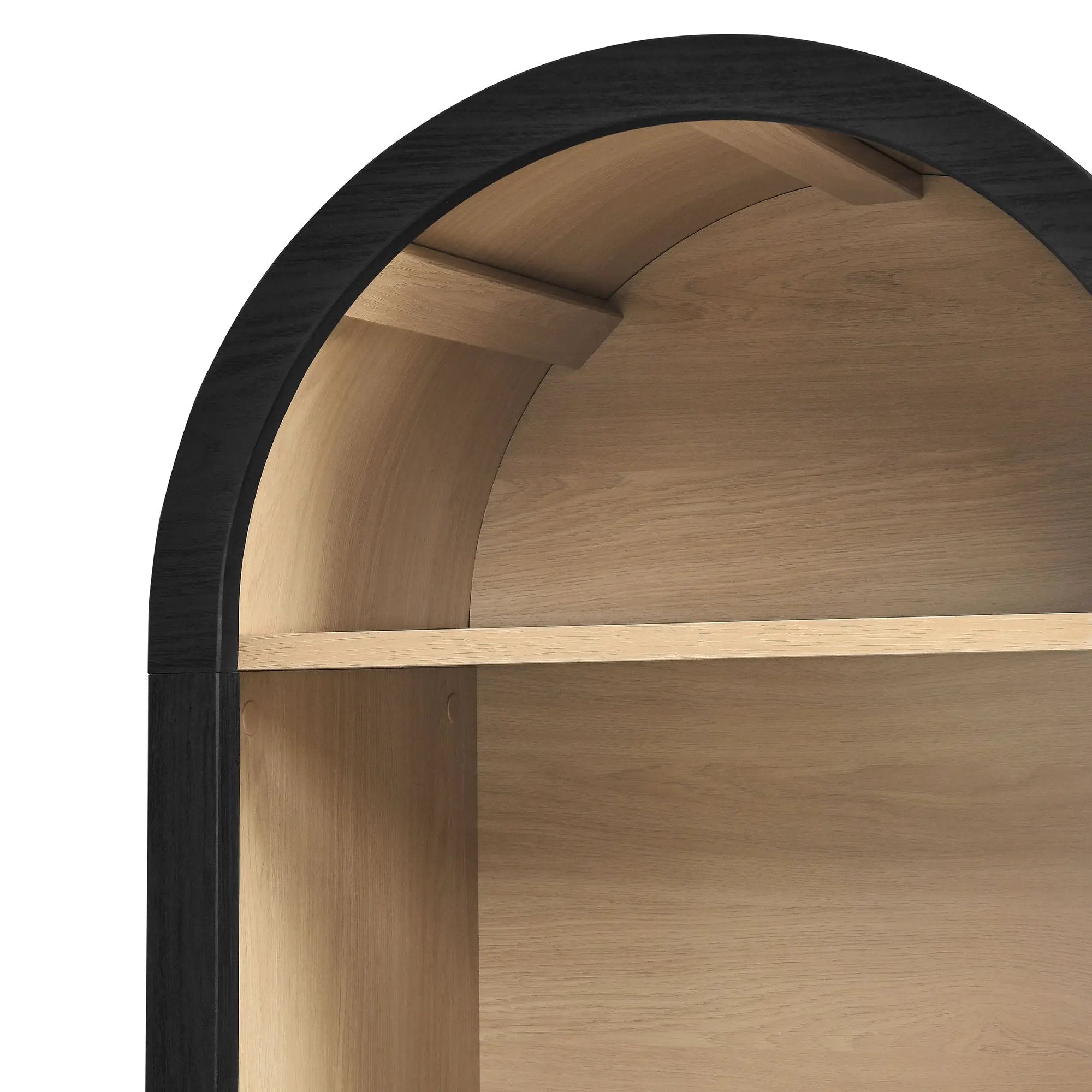 Evie Arched Narrow Bookcase Display Cabinet by Modway by HouseOfZazla