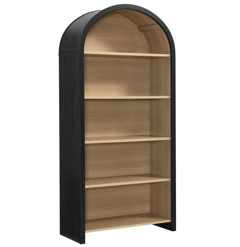 Evie Arched Wide Bookcase Display Cabinet by Modway by HouseOfZazla