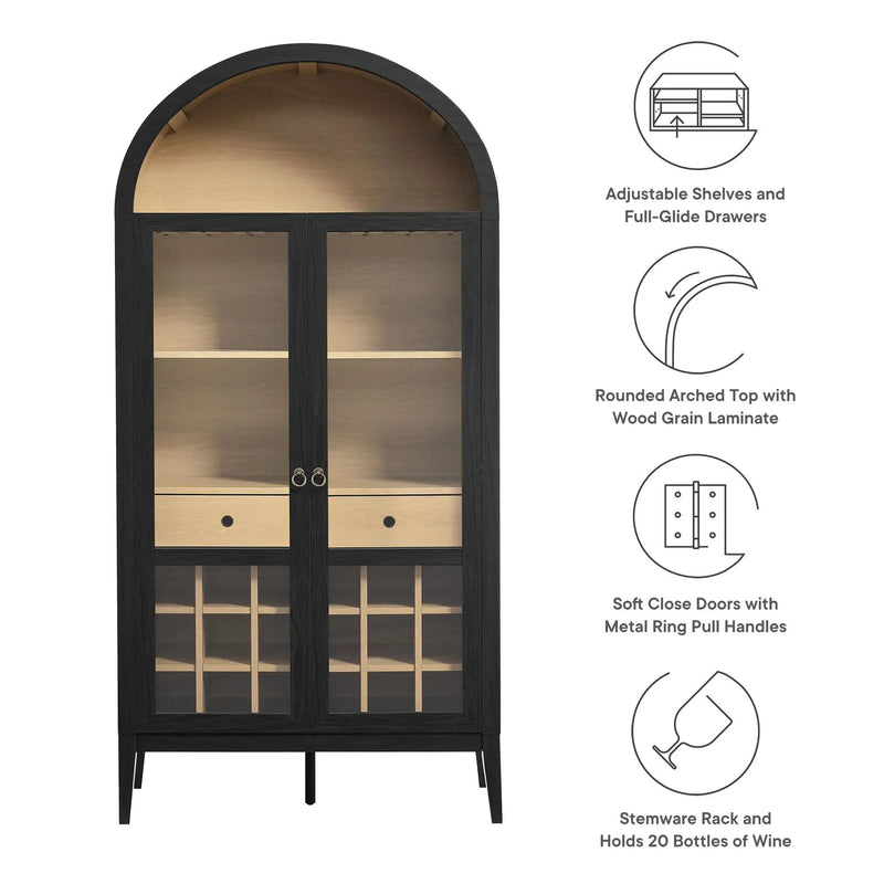 Nolan Arched Bar Cabinet by Modway by HouseOfZazla