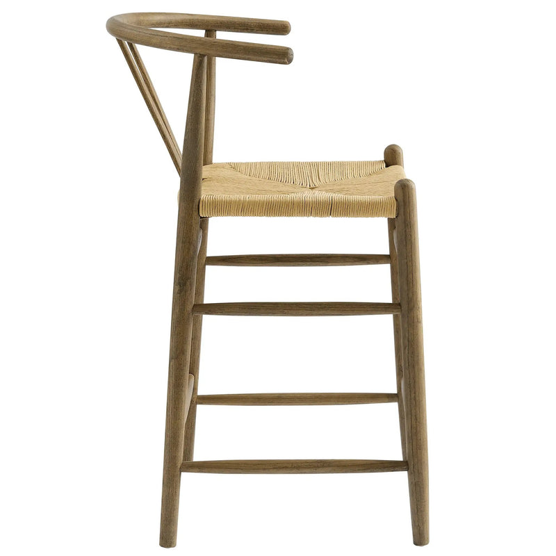 Amish Wood Counter Stool by Modway by HouseOfZazla