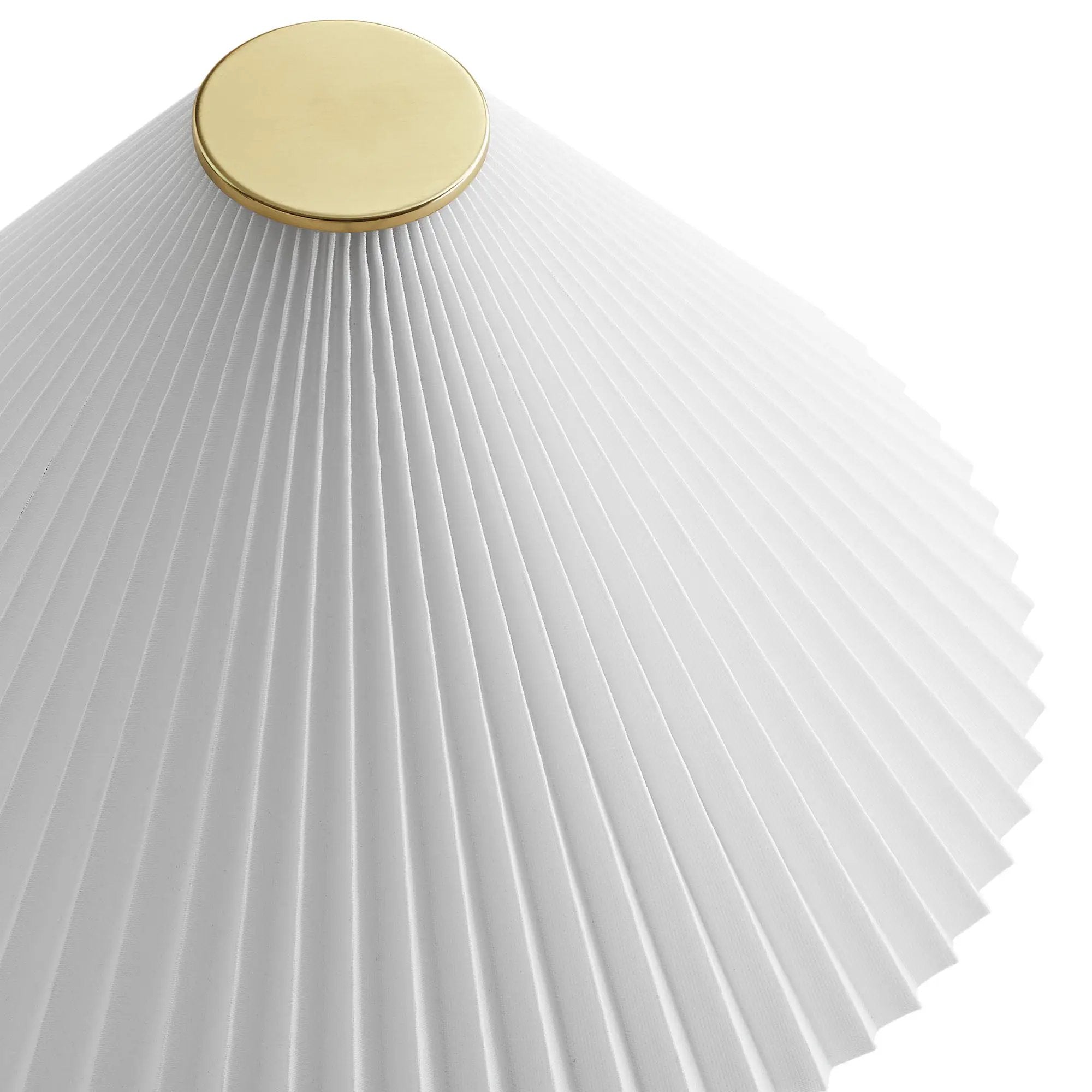 Cove Travertine Table Lamp With Pleated Shade by Modway by HouseOfZazla