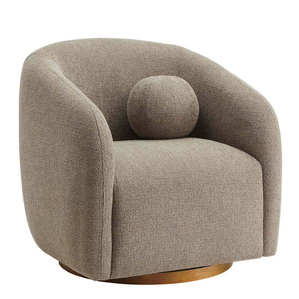 Holland Swivel Chenille Fabric Armchair by Modway by HouseOfZazla