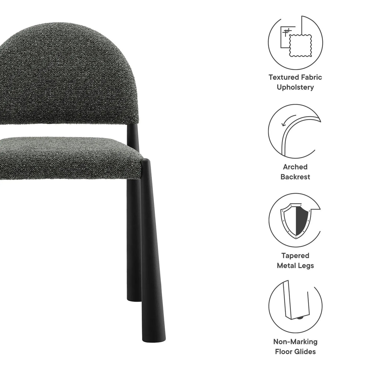 Hayley Upholstered Fabric Dining Side Chair by Modway by HouseOfZazla