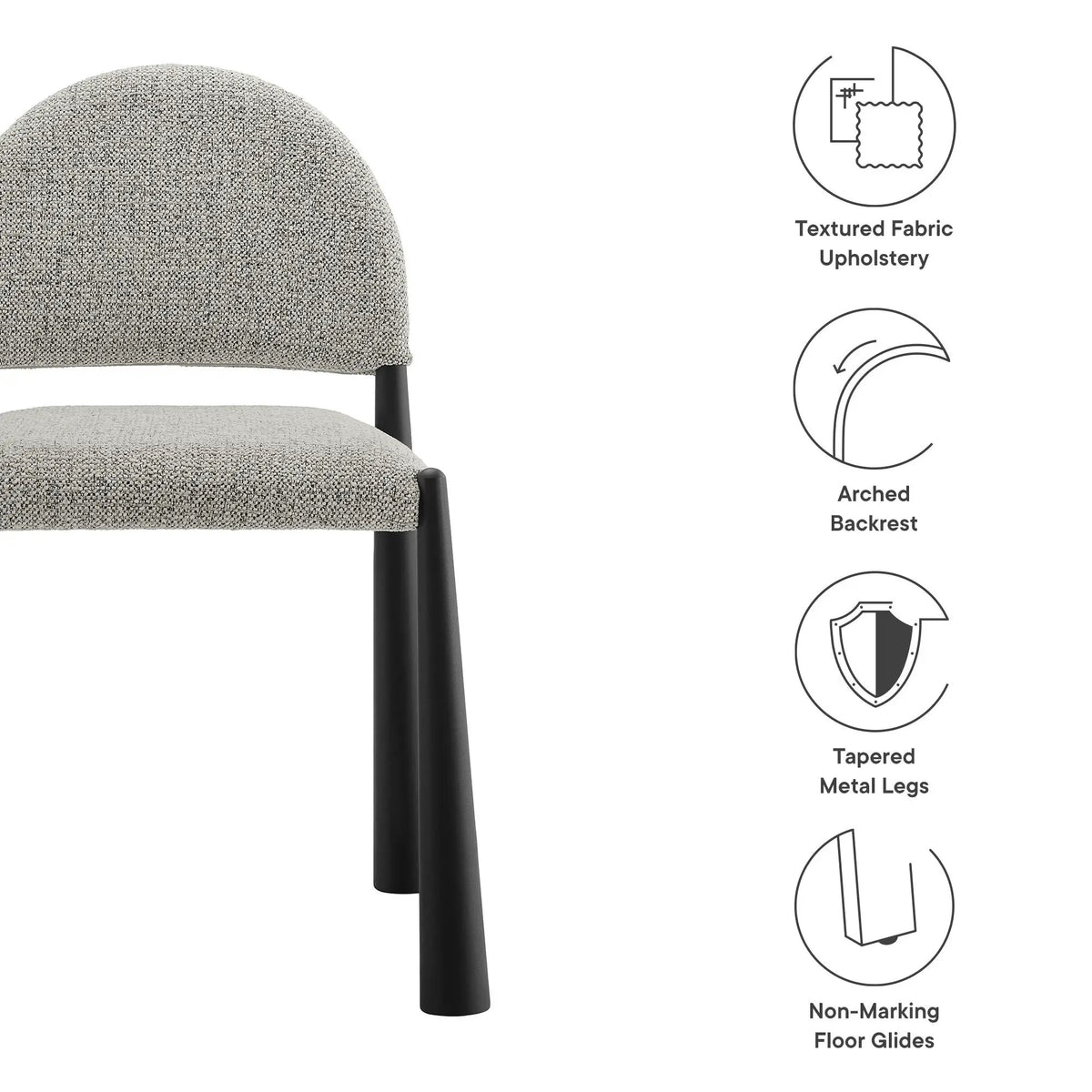 Hayley Upholstered Fabric Dining Side Chair by Modway by HouseOfZazla