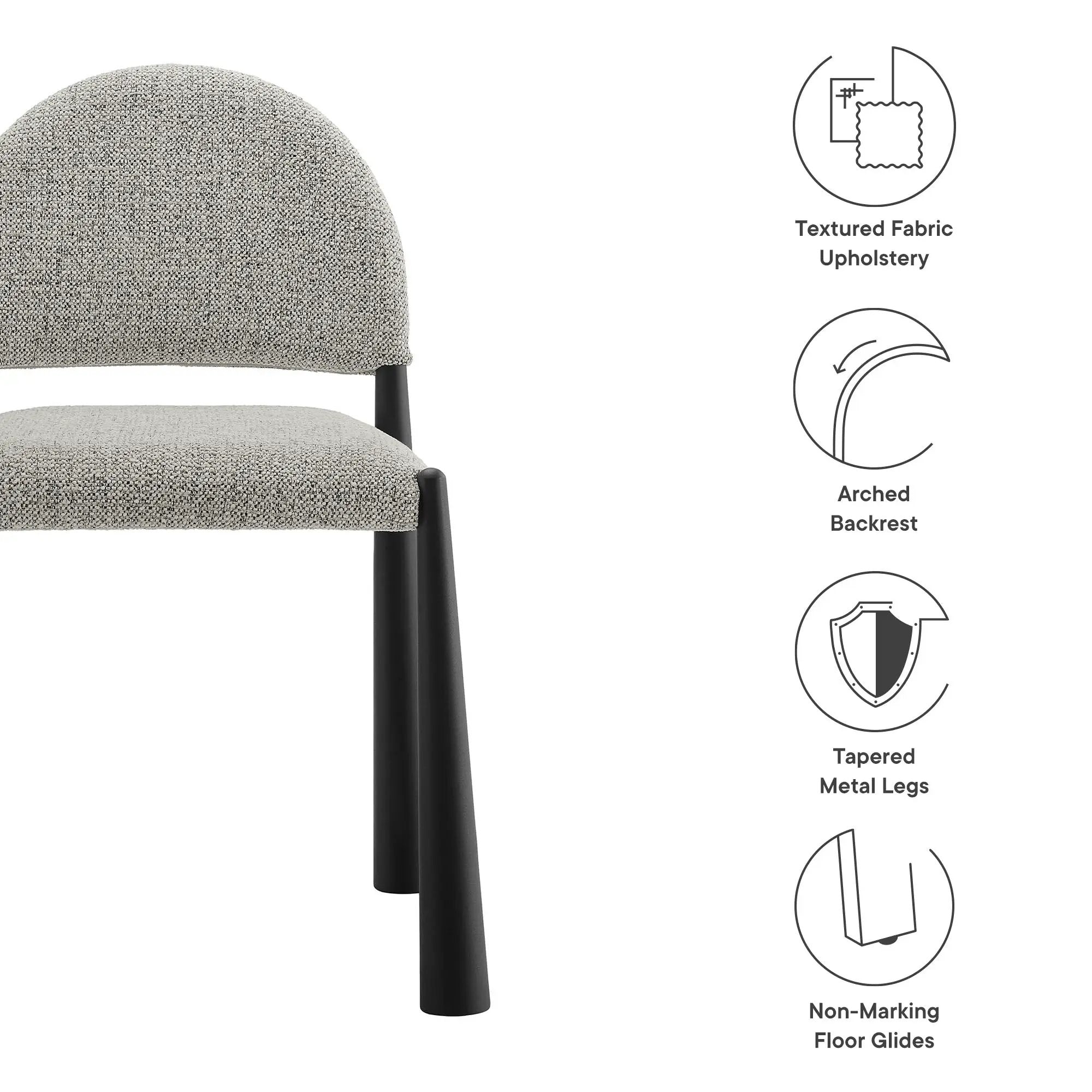 Hayley Upholstered Fabric Dining Side Chair by Modway by HouseOfZazla