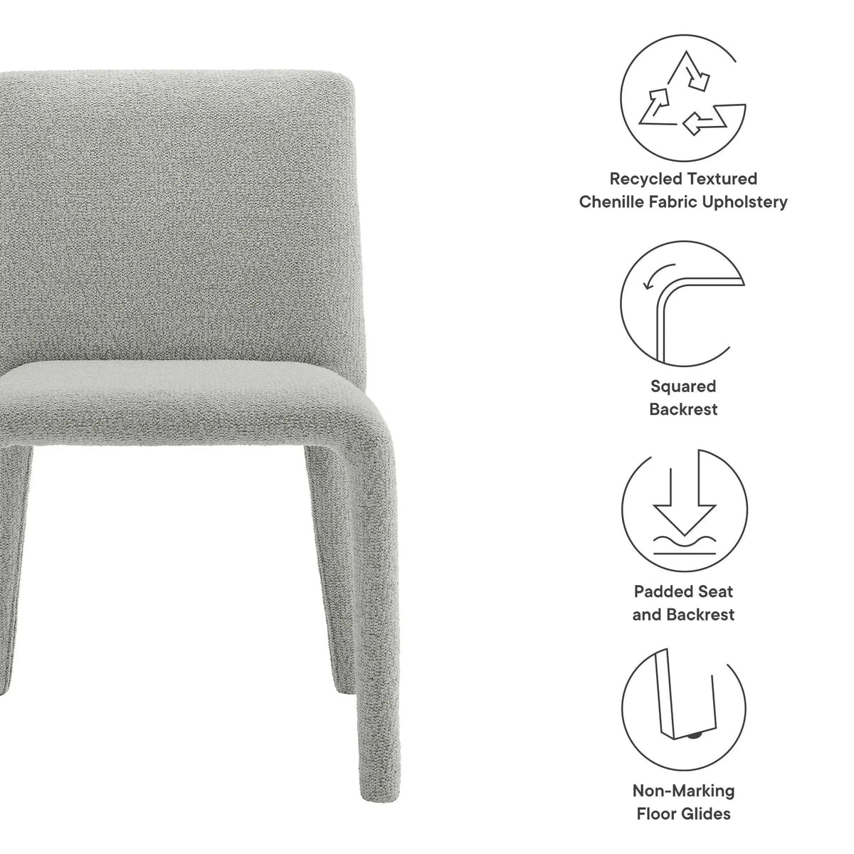 Rhodes Fabric Upholstered Dining Chair by Modway by HouseOfZazla