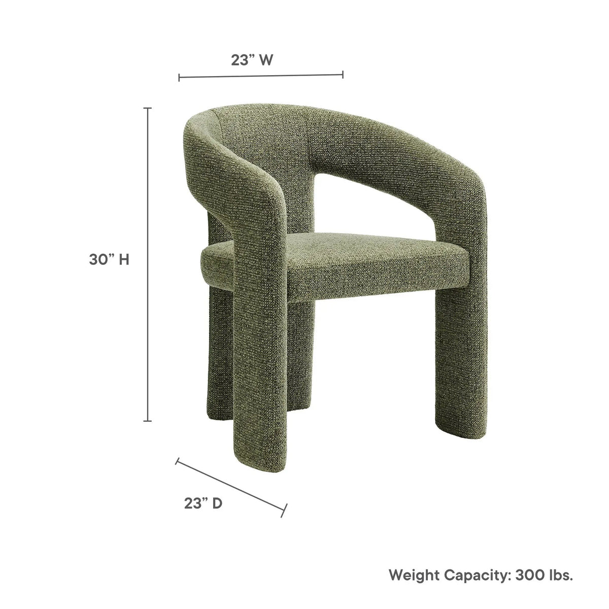 Oslo Barrel Fabric Upholstered Dining Accent Chair by Modway by HouseOfZazla
