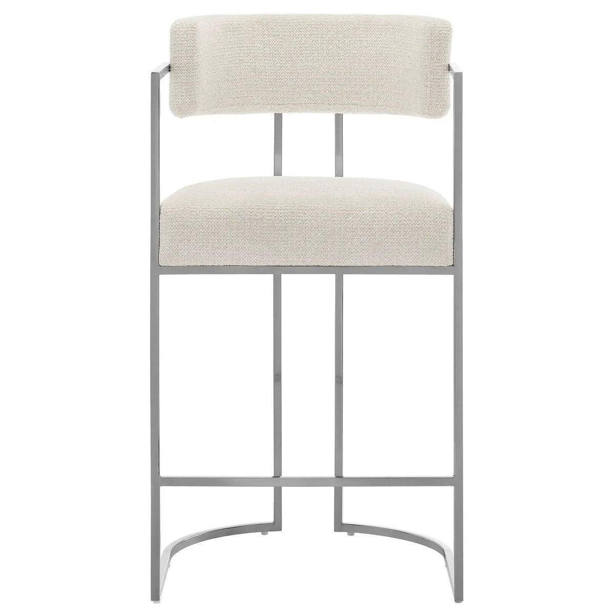 Huron Curved Back Fabric and Metal Counter Stool by Modway by HouseOfZazla
