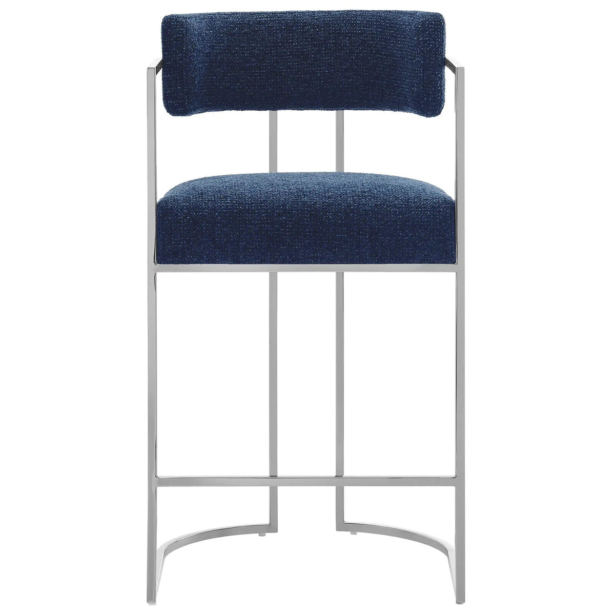 Huron Curved Back Fabric and Metal Counter Stool by Modway by HouseOfZazla