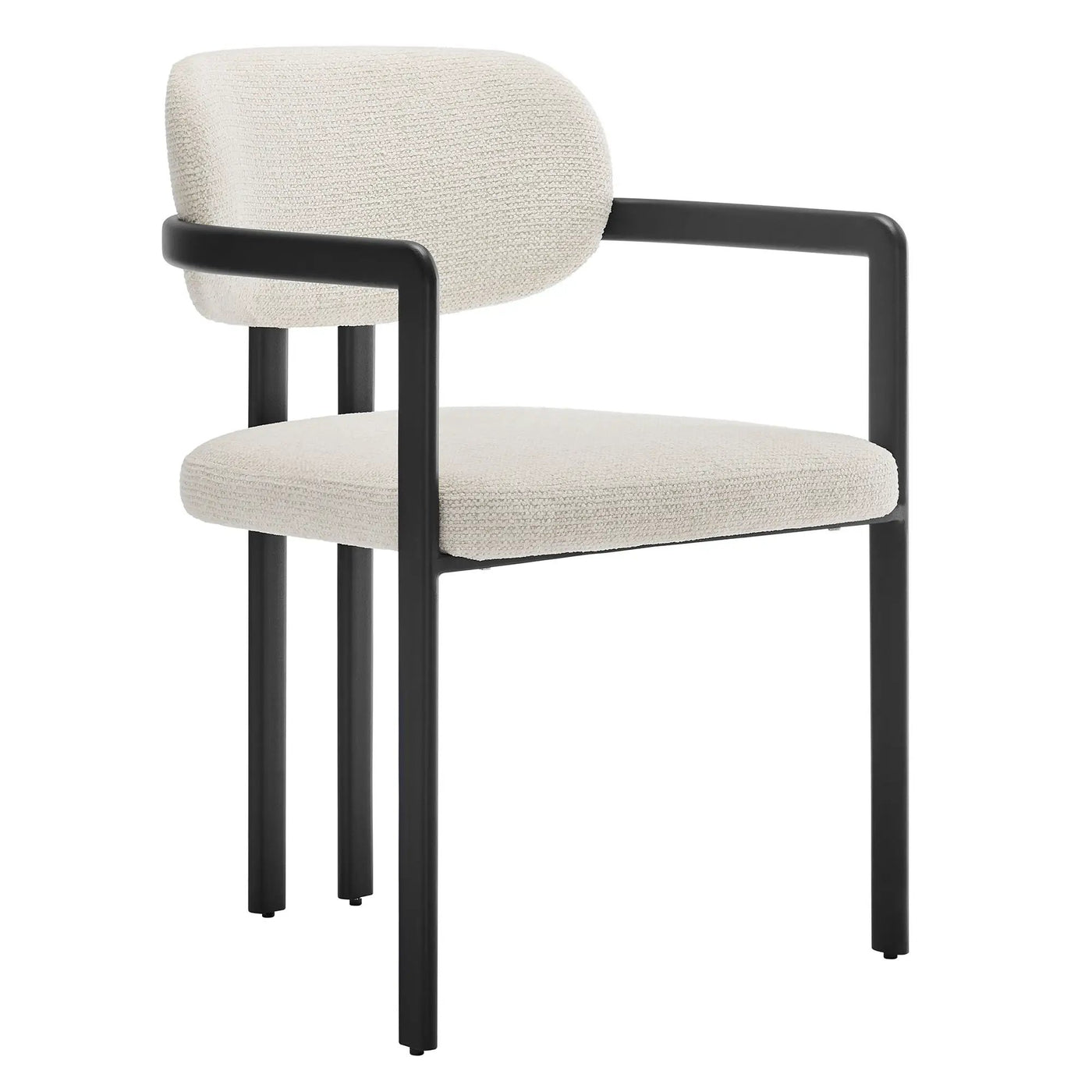 Elio Barrel Fabric and Metal Dining Chair by Modway by HouseOfZazla