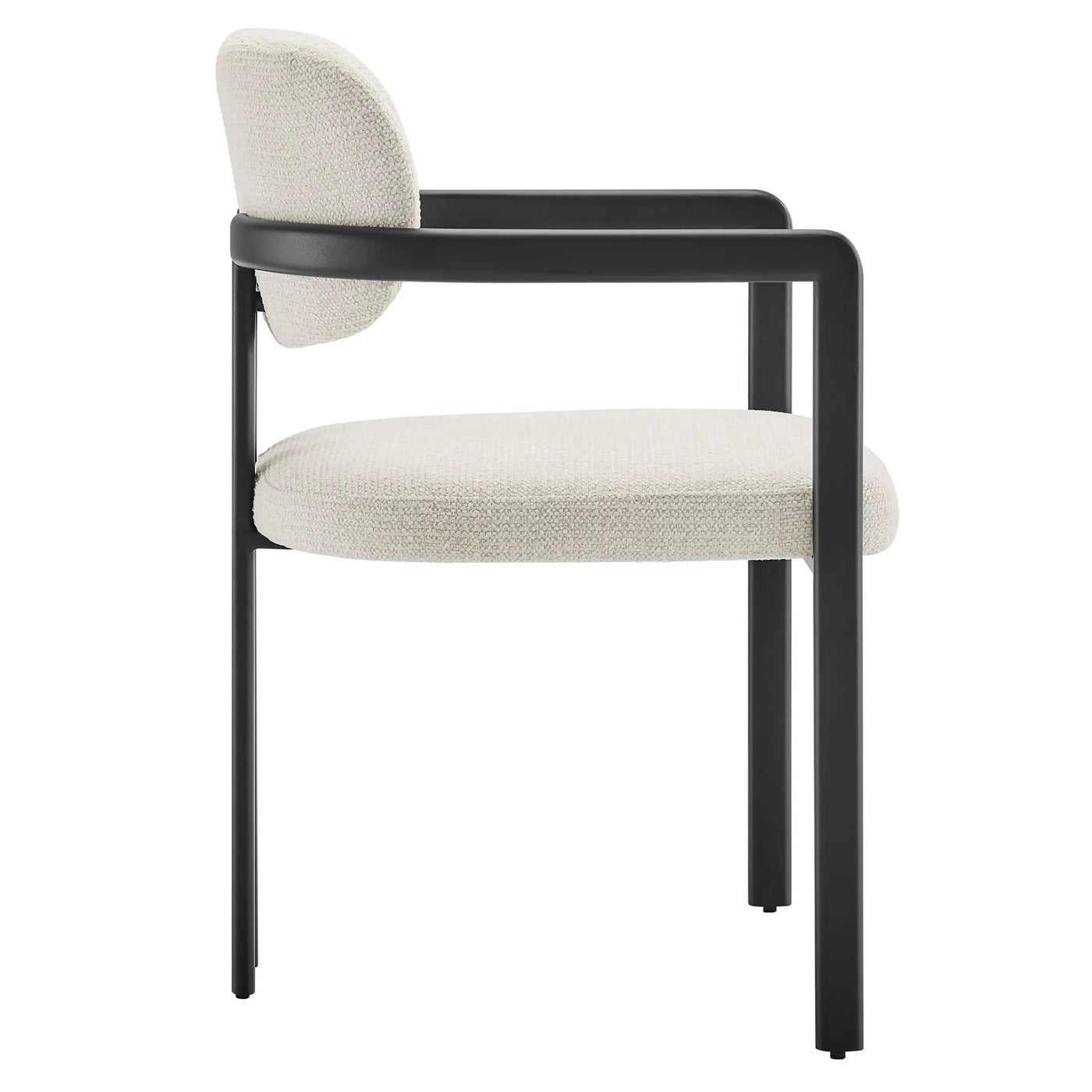 Elio Barrel Fabric and Metal Dining Chair by Modway by HouseOfZazla