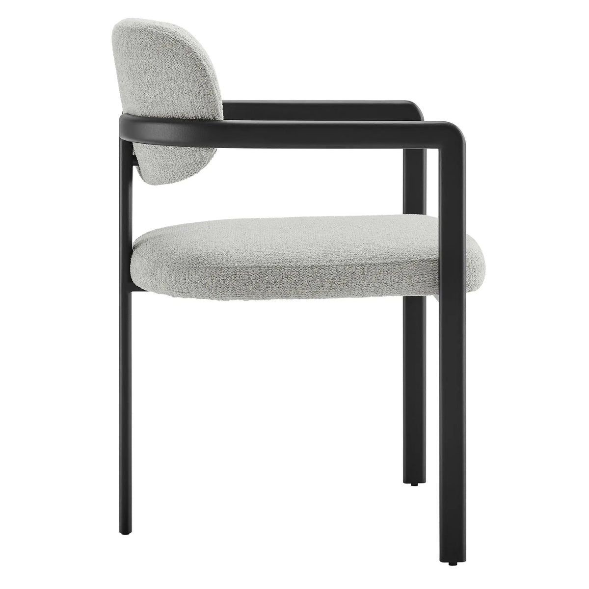 Elio Barrel Fabric and Metal Dining Chair by Modway by HouseOfZazla