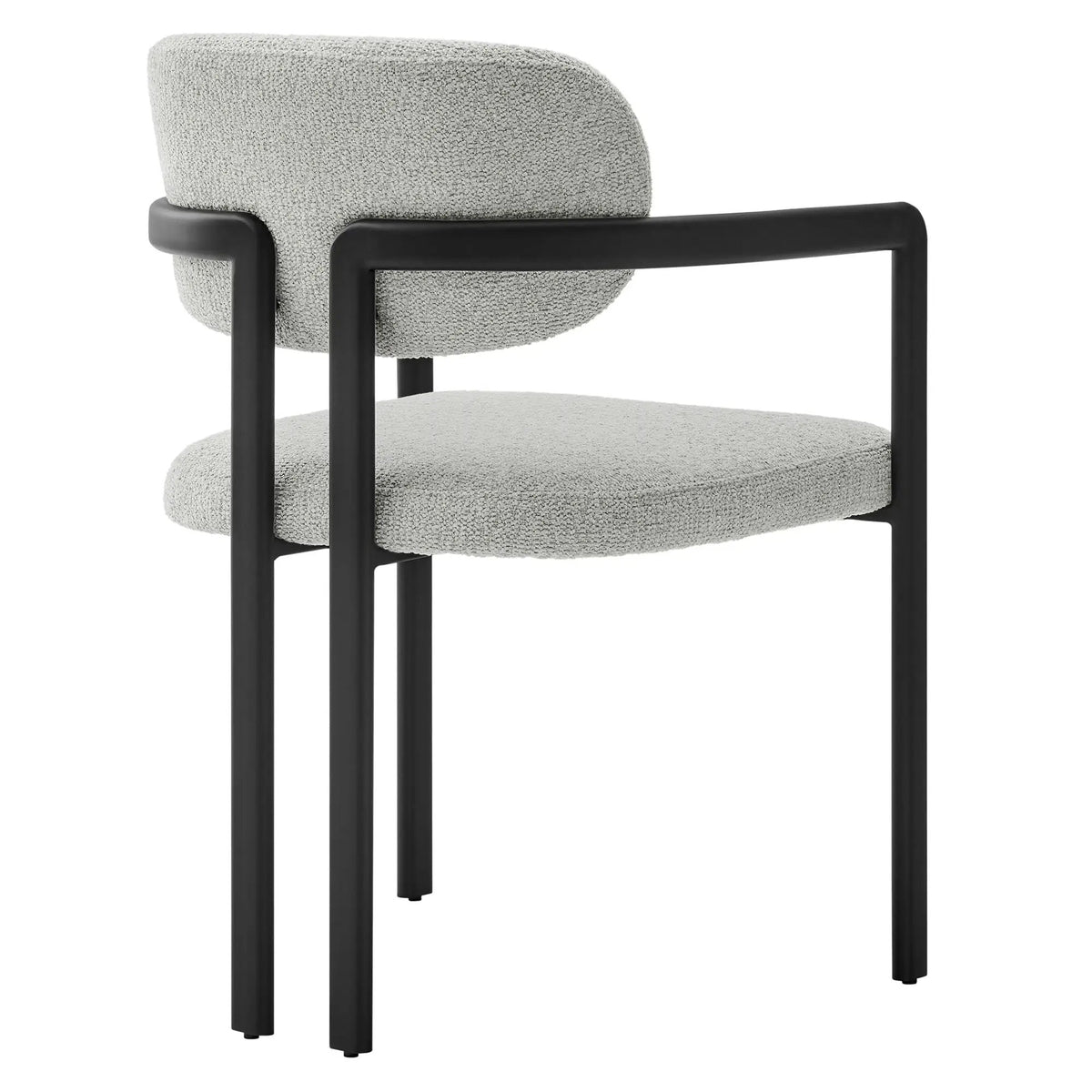 Elio Barrel Fabric and Metal Dining Chair by Modway by HouseOfZazla