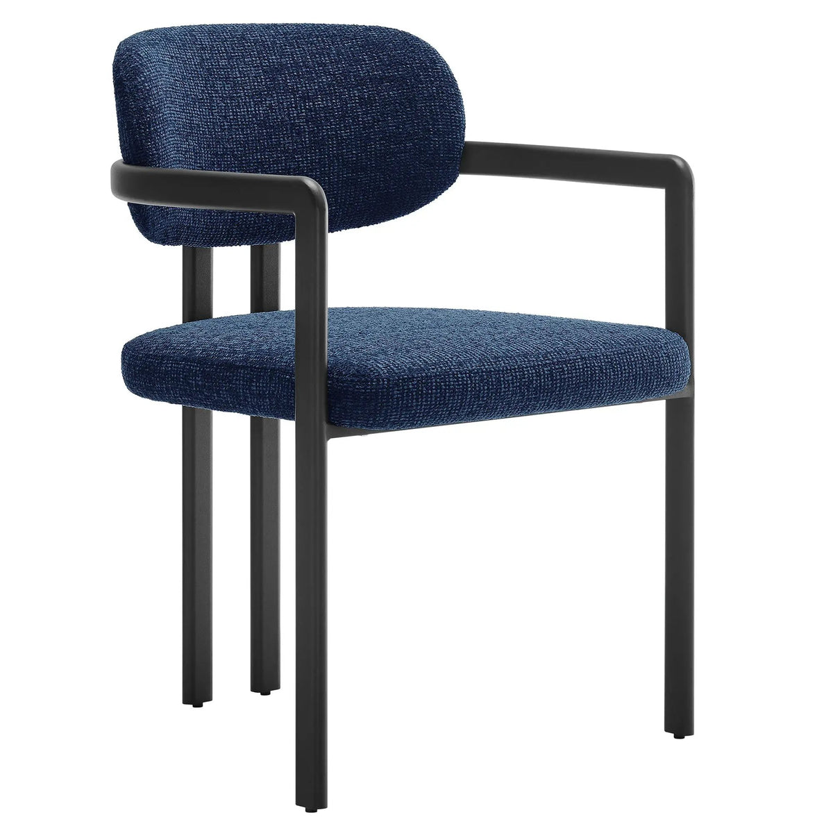 Elio Barrel Fabric and Metal Dining Chair by Modway by HouseOfZazla