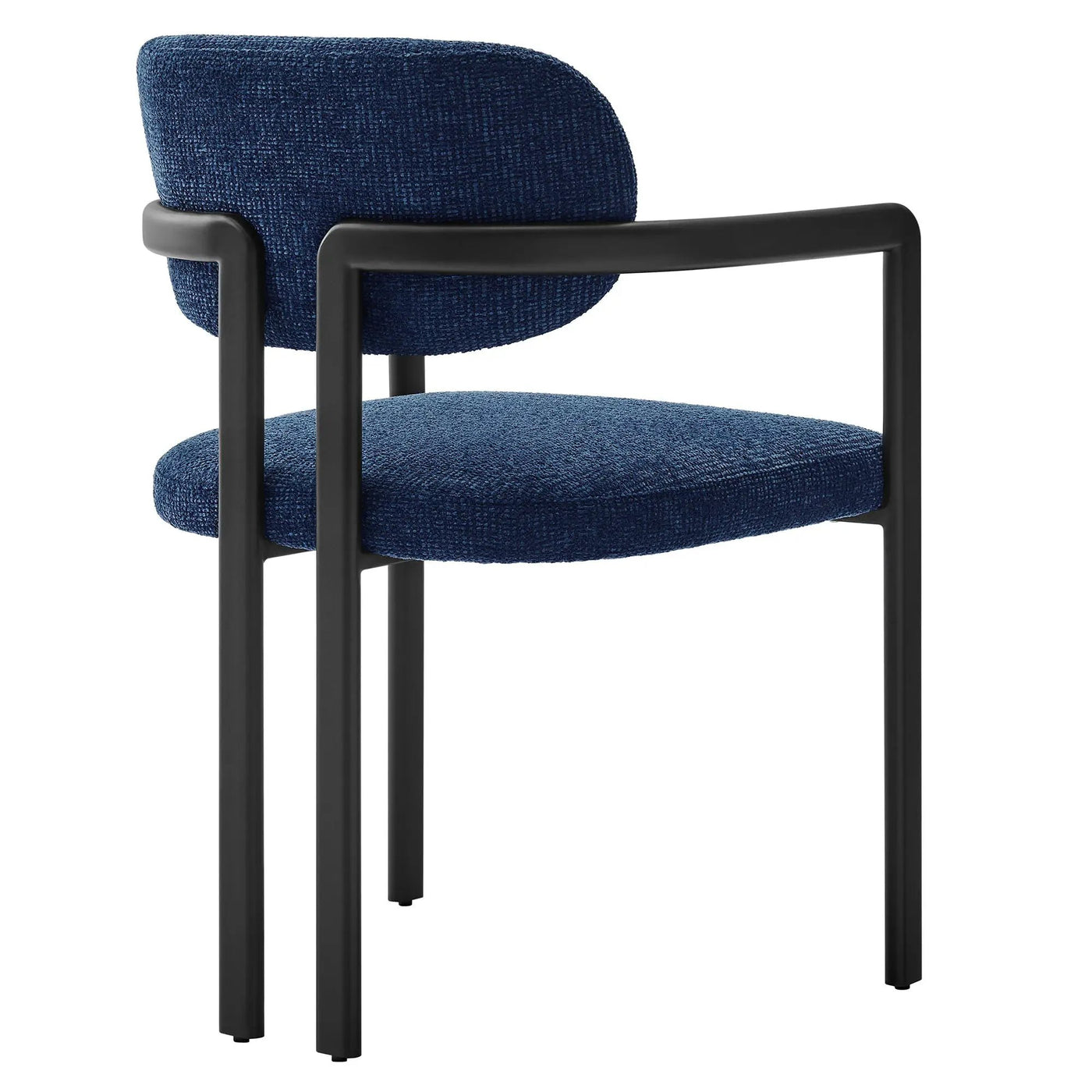 Elio Barrel Fabric and Metal Dining Chair by Modway by HouseOfZazla