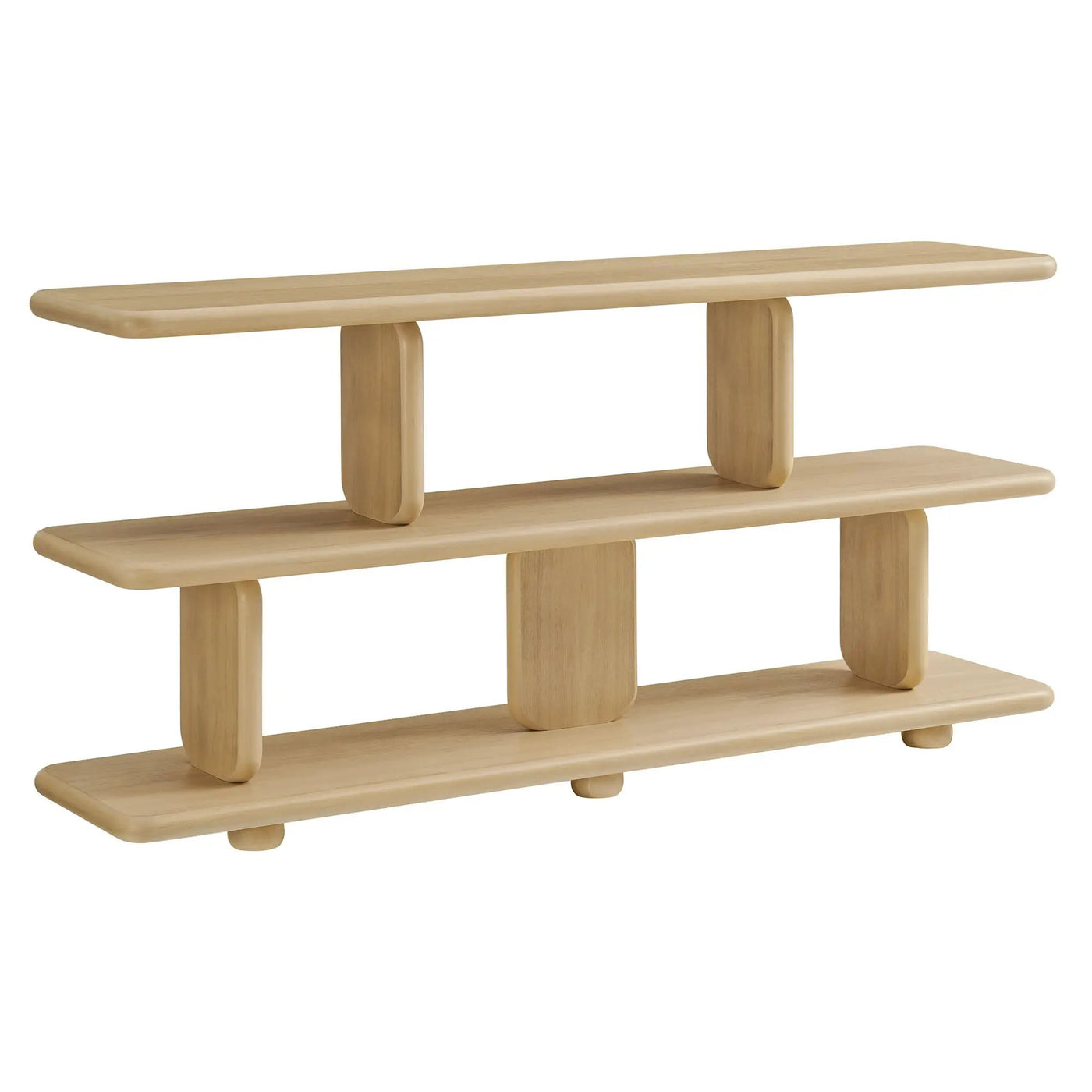 Lyle Sculptural 2-Tier Bookshelf by Modway by HouseOfZazla