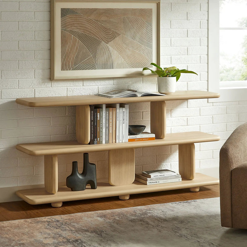 Lyle Sculptural 2-Tier Bookshelf by Modway by HouseOfZazla