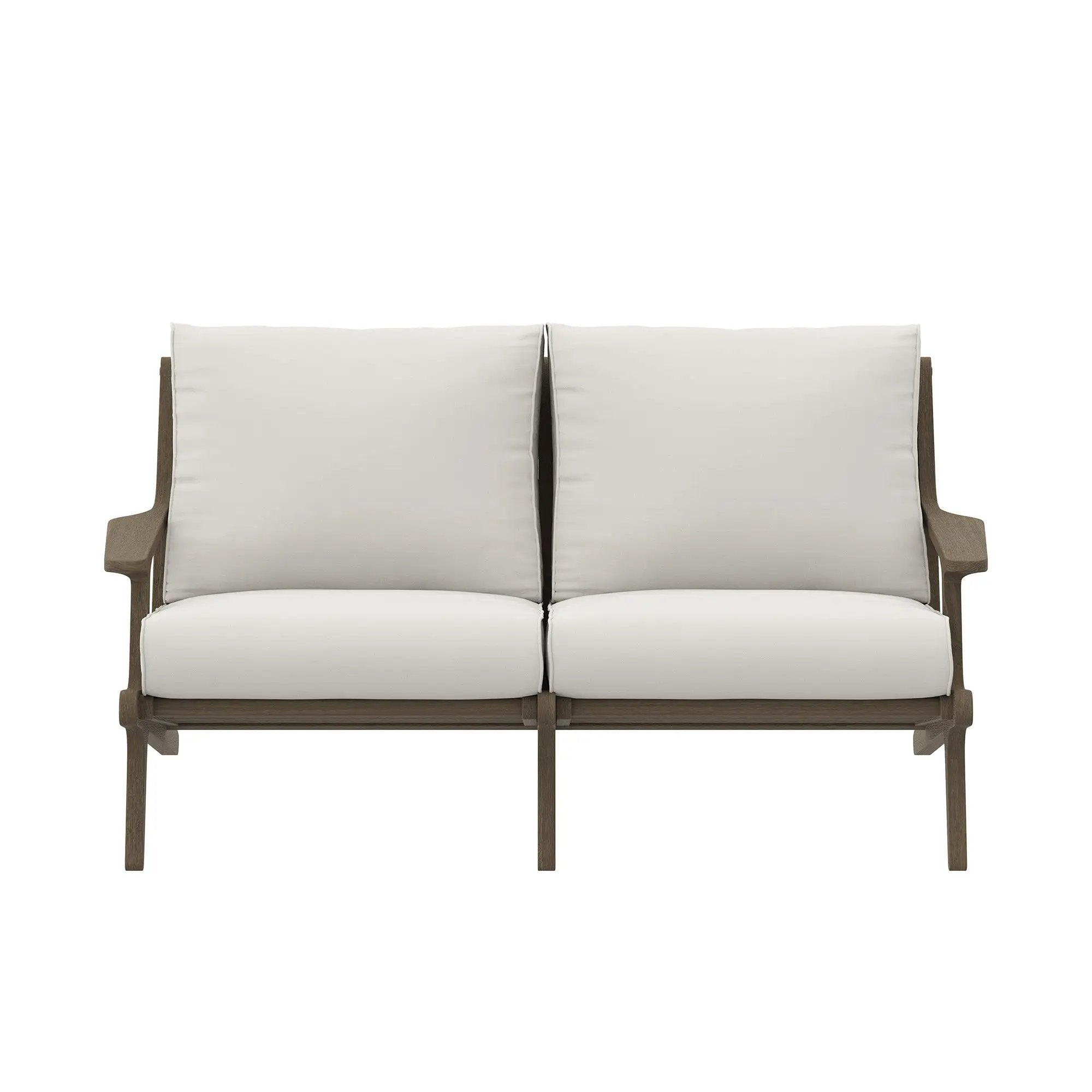 Saratoga Outdoor Patio Teak Wood Loveseat by Modway by HouseOfZazla