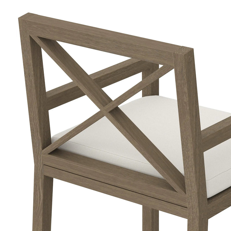 Northlake Outdoor Patio Teak Dining Armchair by HouseOfZazla