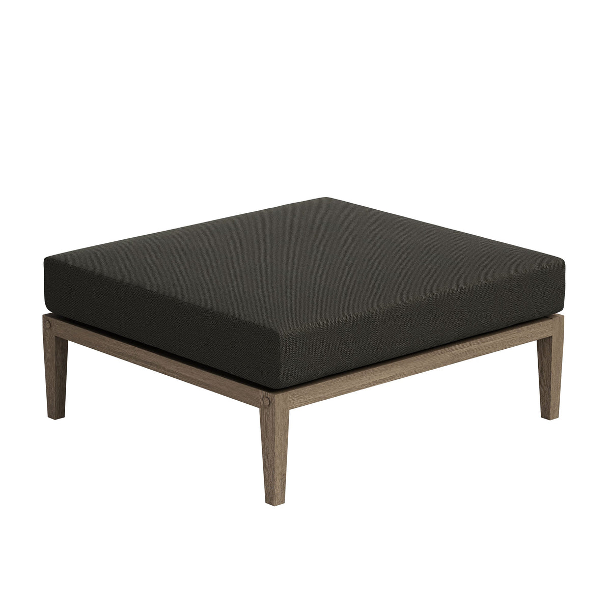 Northlake Outdoor Patio Teak Ottoman by Modway, photo 5 of 24