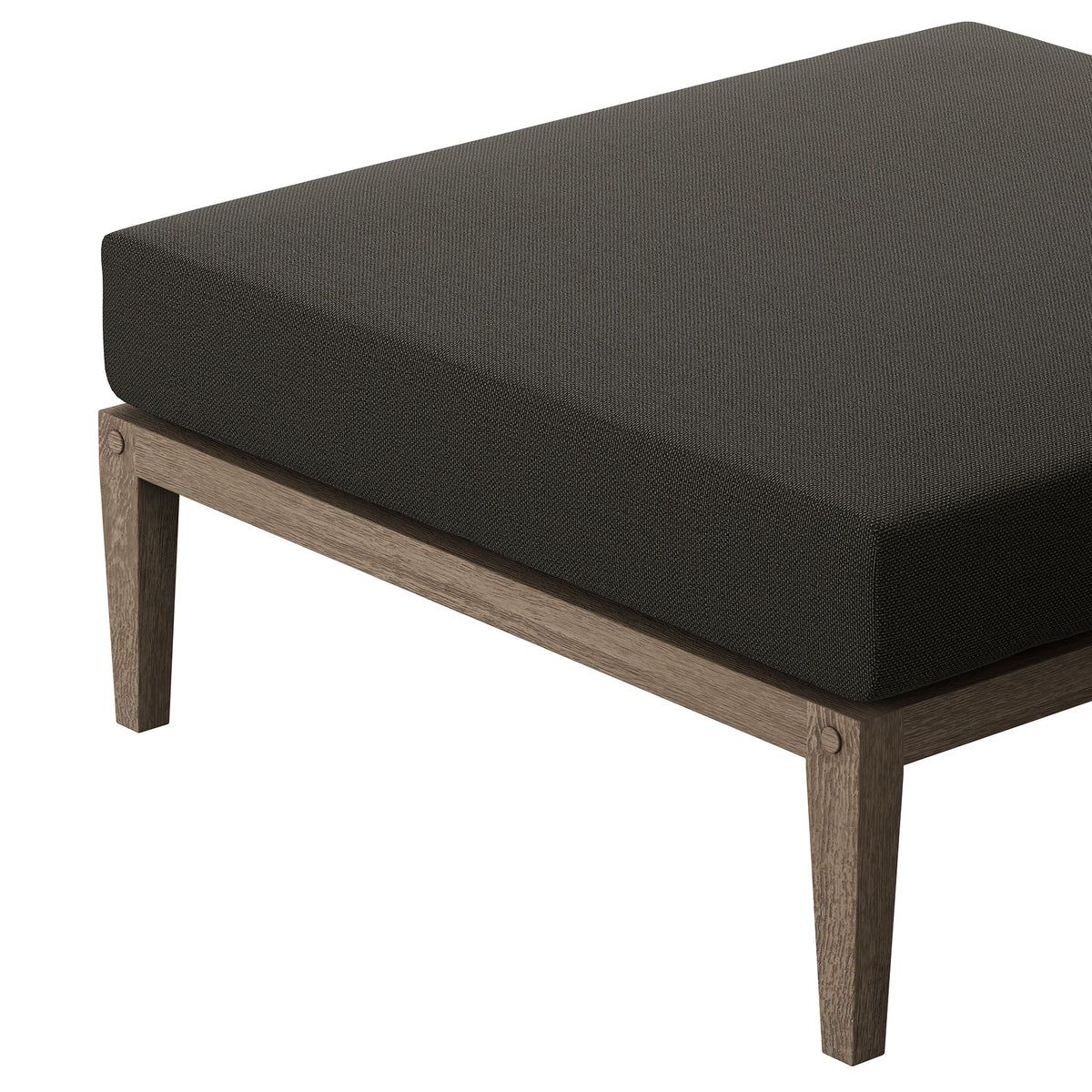 Northlake Outdoor Patio Teak Ottoman by Modway, photo 6 of 24