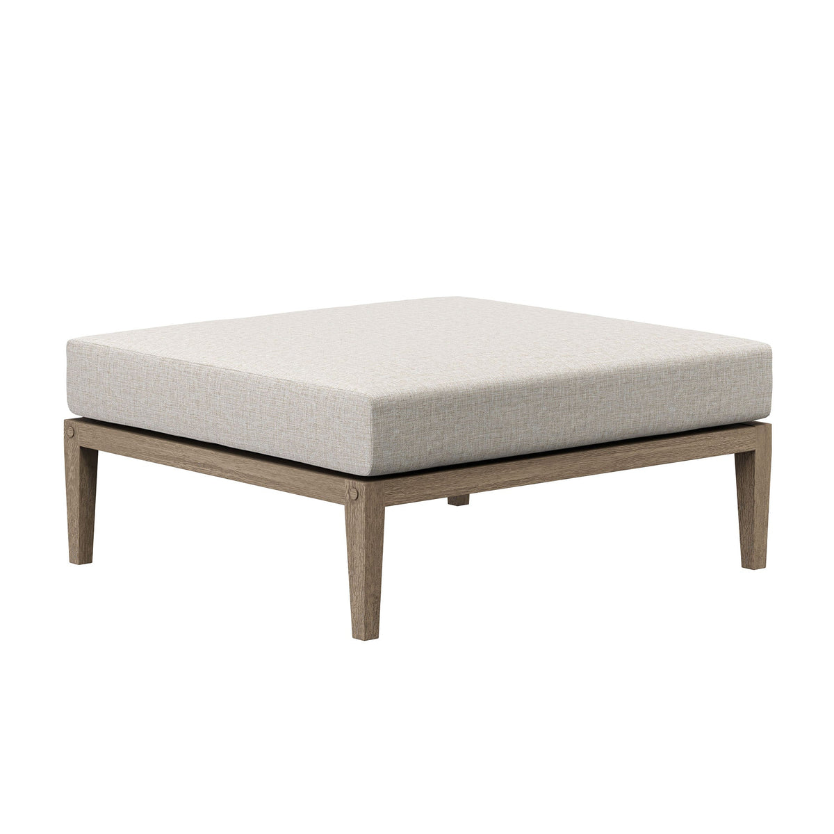 Northlake Outdoor Patio Teak Ottoman by Modway, photo 9 of 24
