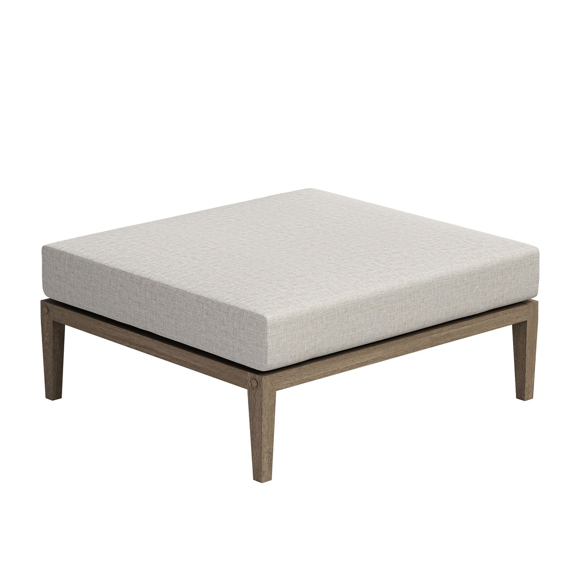 Northlake Outdoor Patio Teak Ottoman by Modway, photo 13 of 24
