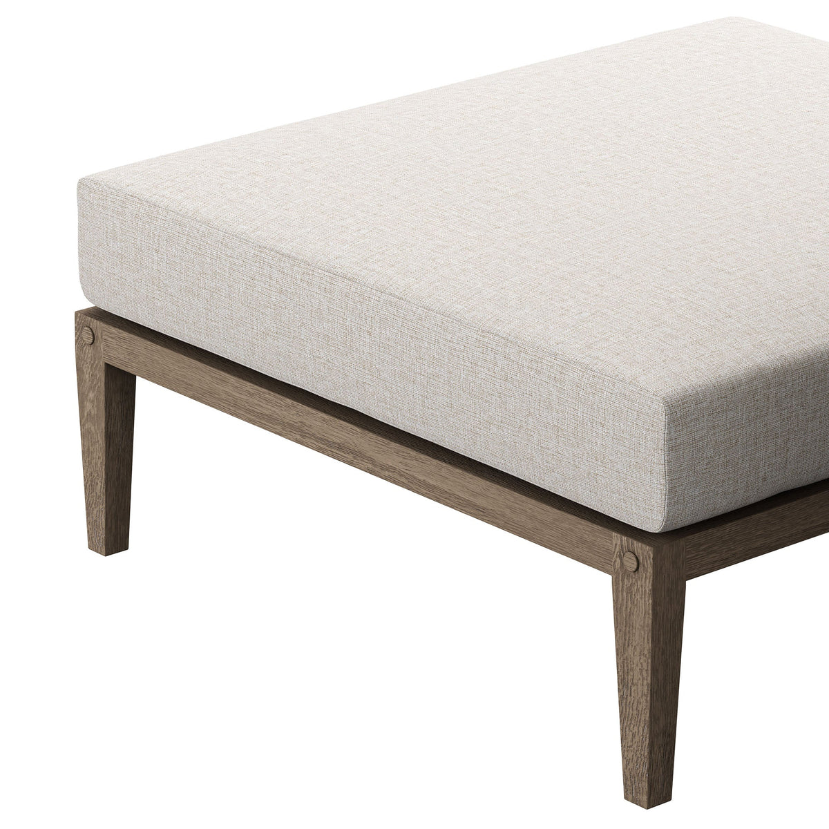 Northlake Outdoor Patio Teak Ottoman by Modway, photo 14 of 24