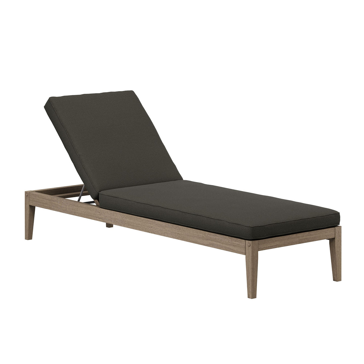 Northlake 3-Piece Outdoor Patio Teak Wood Furniture Set with Chaise Lounges and Side Table by Modway, photo 5 of 31