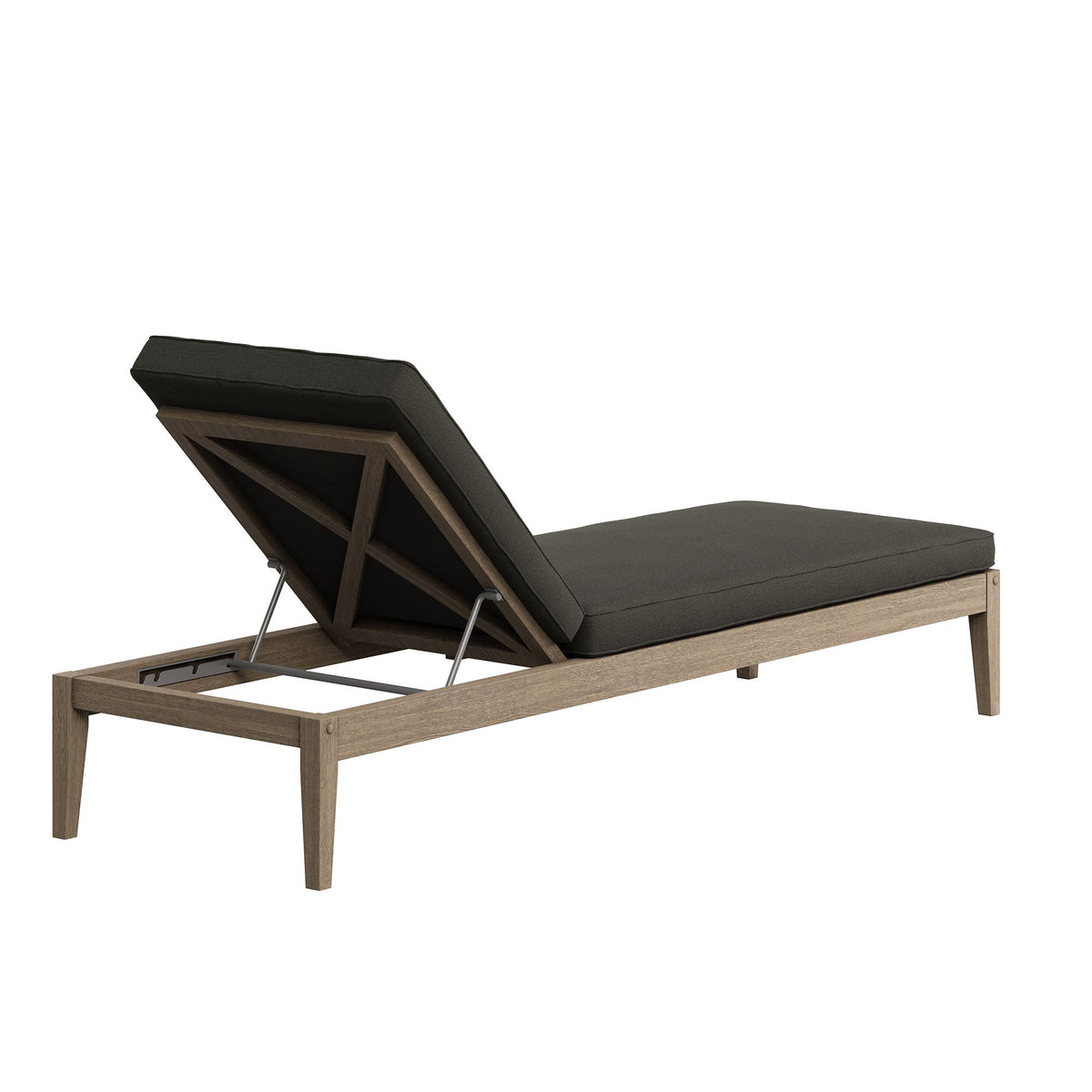 Northlake Outdoor Patio Teak Chaise Lounge by Modway, photo 5 of 27