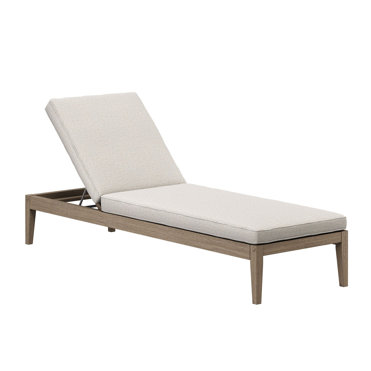 Northlake Outdoor Patio Teak Chaise Lounge by Modway, photo 10 of 27