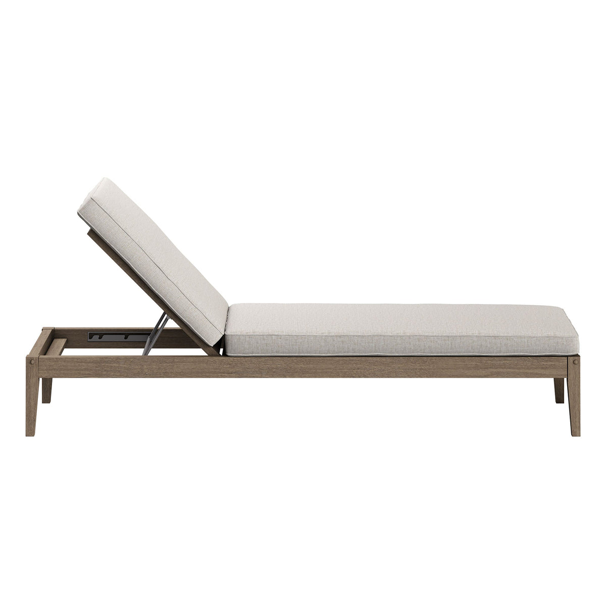 Northlake Outdoor Patio Teak Chaise Lounge by Modway, photo 13 of 27