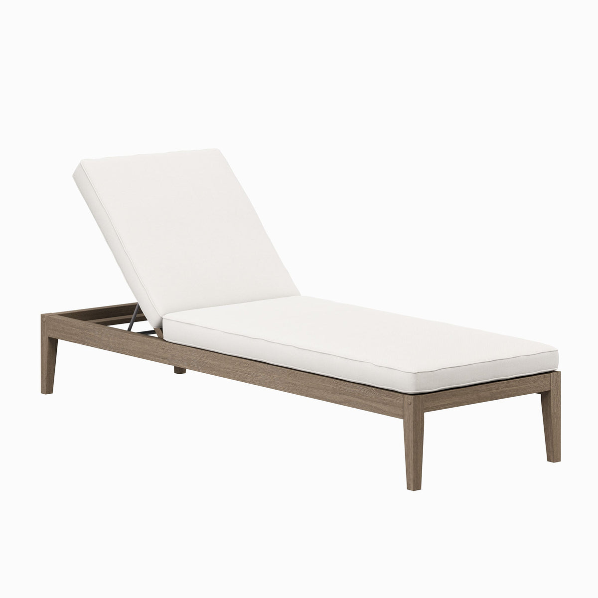 Northlake Outdoor Patio Teak Chaise Lounge by Modway, photo 19 of 27