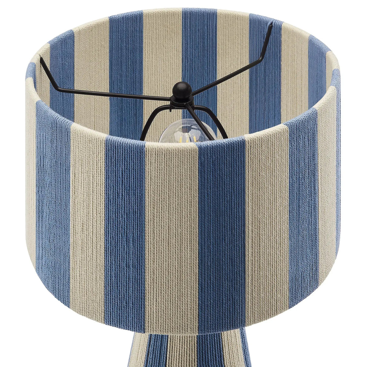 Renae Handwoven Cotton Thread Striped Table Lamp by Modway by HouseOfZazla