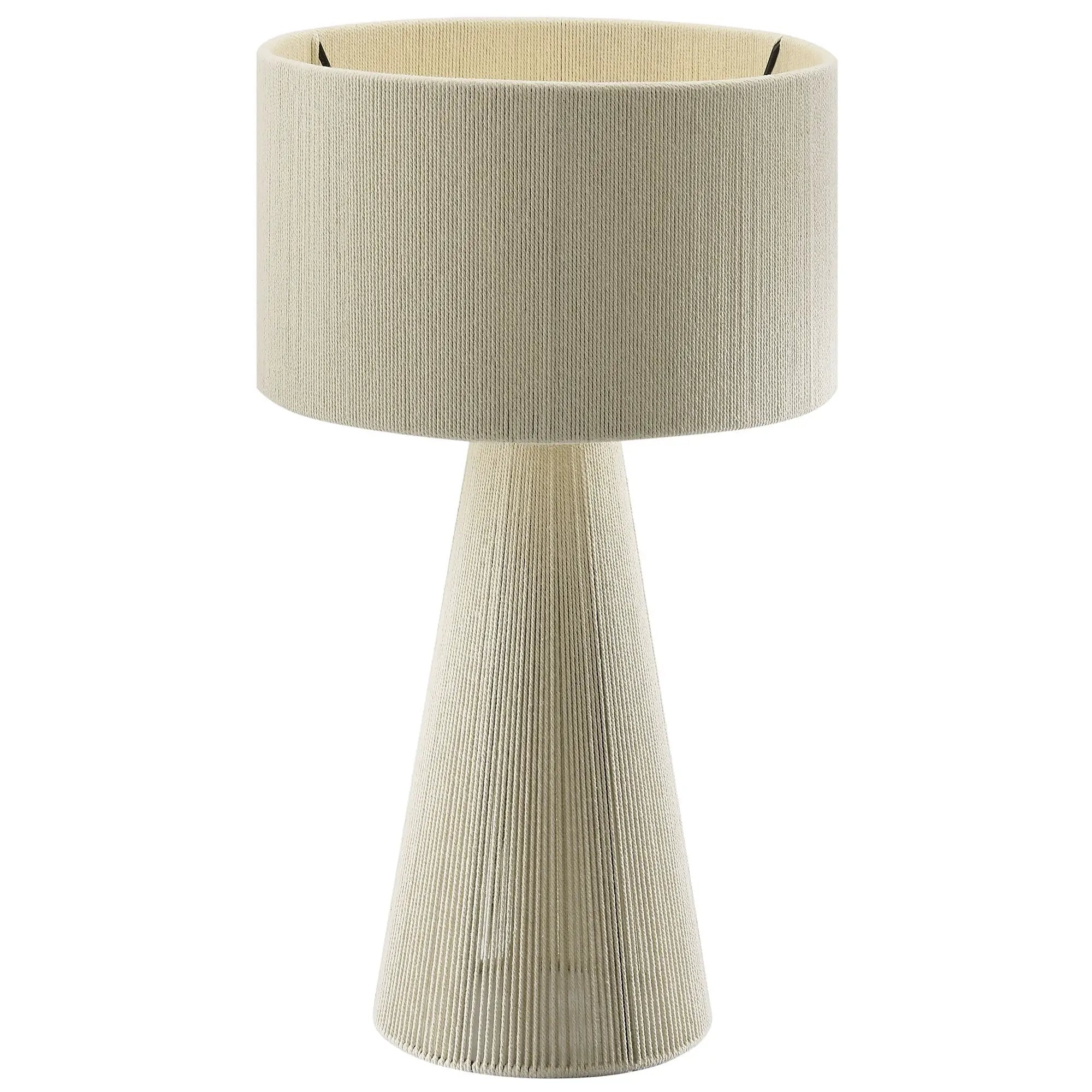 Gia Handwoven Cotton Thread Table Lamp by Modway by HouseOfZazla