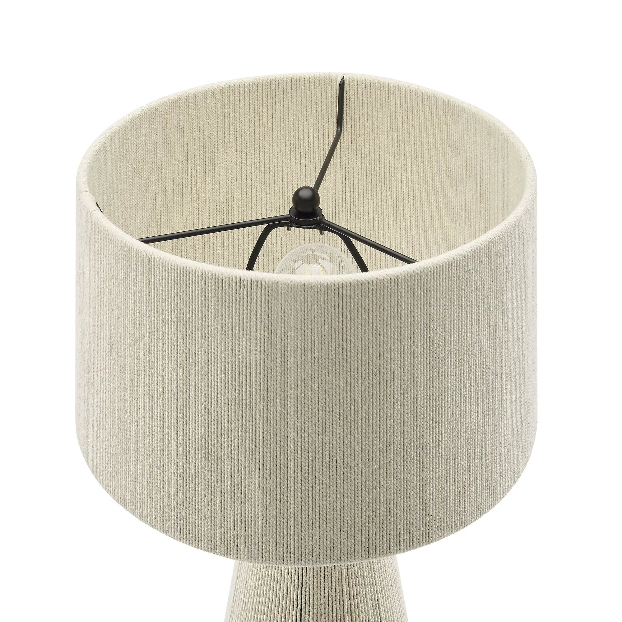 Gia Handwoven Cotton Thread Table Lamp by Modway by HouseOfZazla