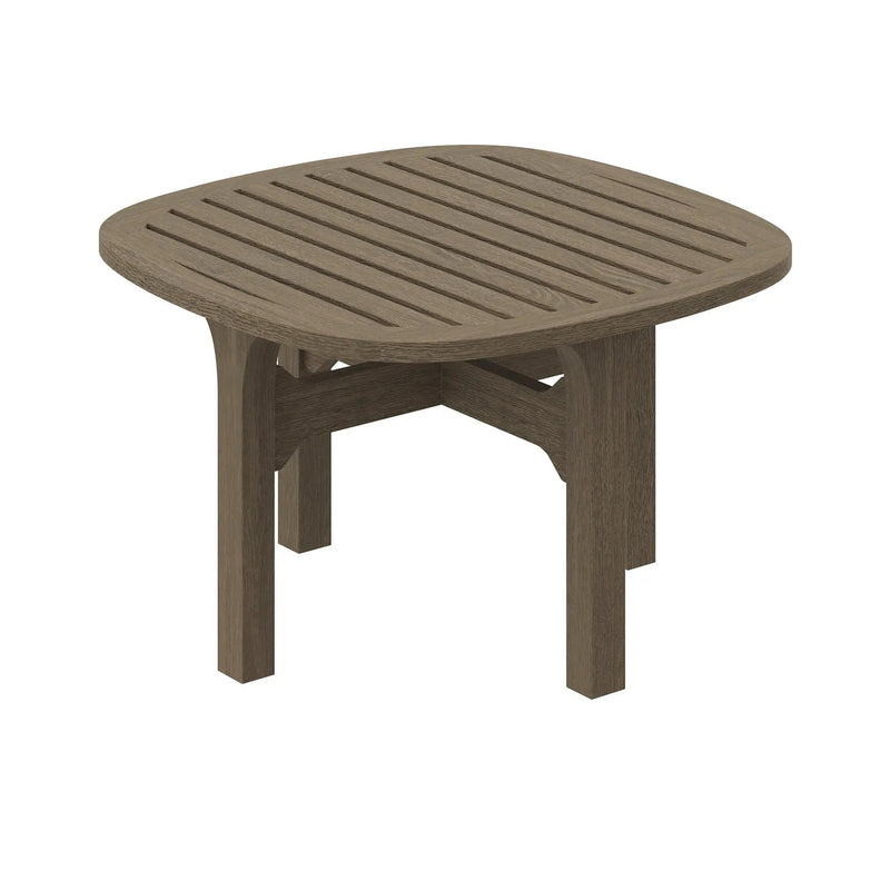 Saratoga Square Outdoor Patio Teak Wood Side Table by Modway by HouseOfZazla