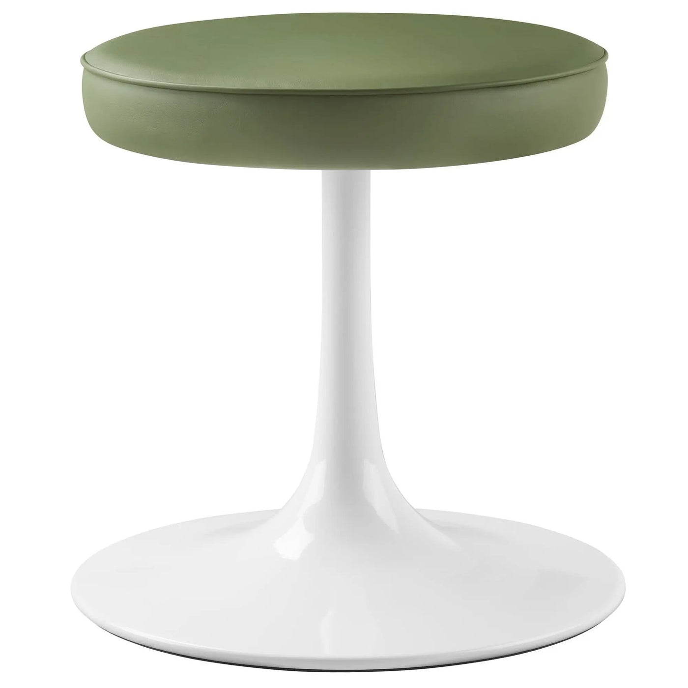 Lippa Vegan Leather Round Stool by Modway by HouseOfZazla