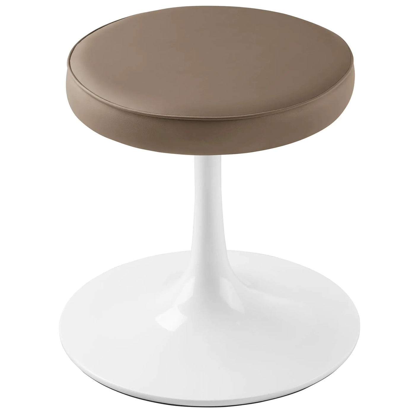 Lippa Vegan Leather Round Stool by Modway by HouseOfZazla