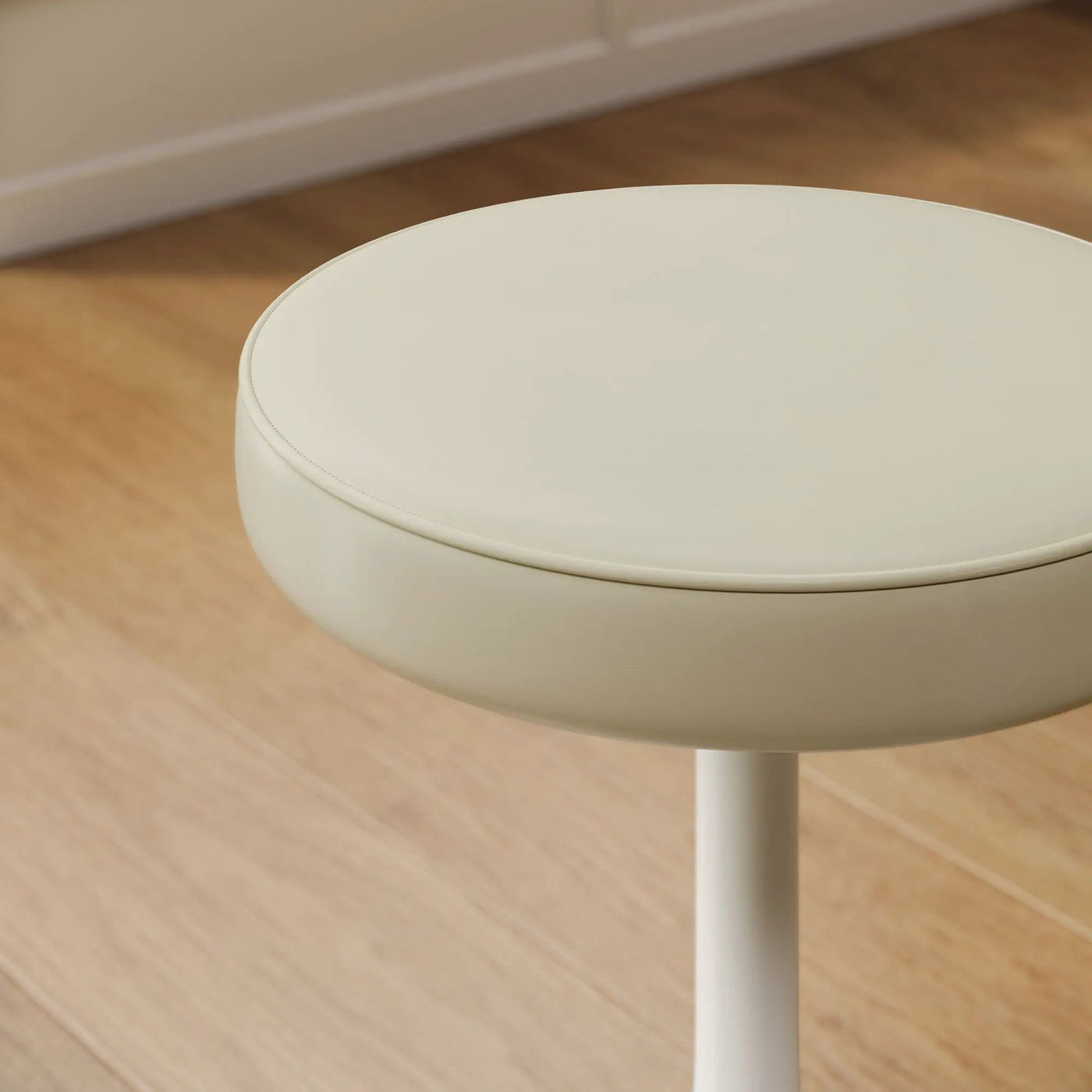 Lippa Vegan Leather Round Stool by Modway by HouseOfZazla