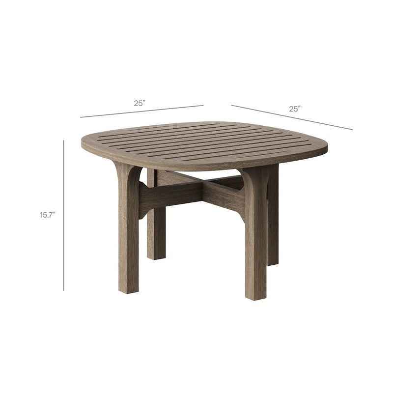 Saratoga 3-Piece Outdoor Patio Teak Wood Furniture Set by HouseOfZazla
