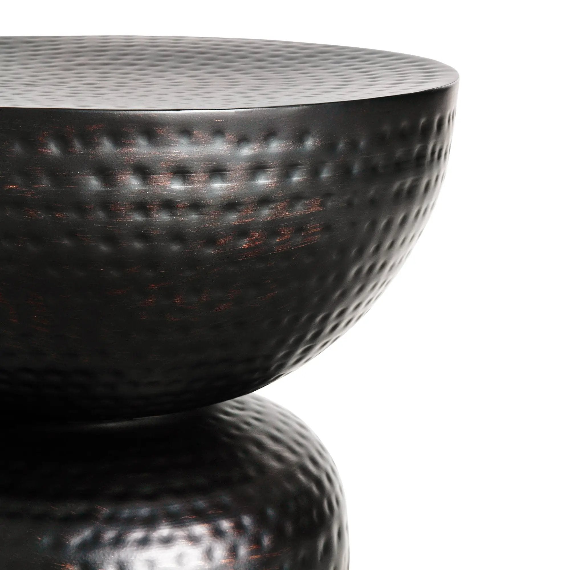 Mella Metal Hammered Side Table by Modway by HouseOfZazla