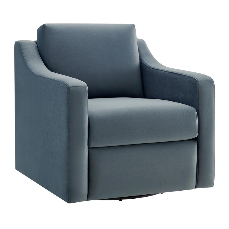 Liora Performance Velvet Swivel Armchair by Modway by HouseOfZazla