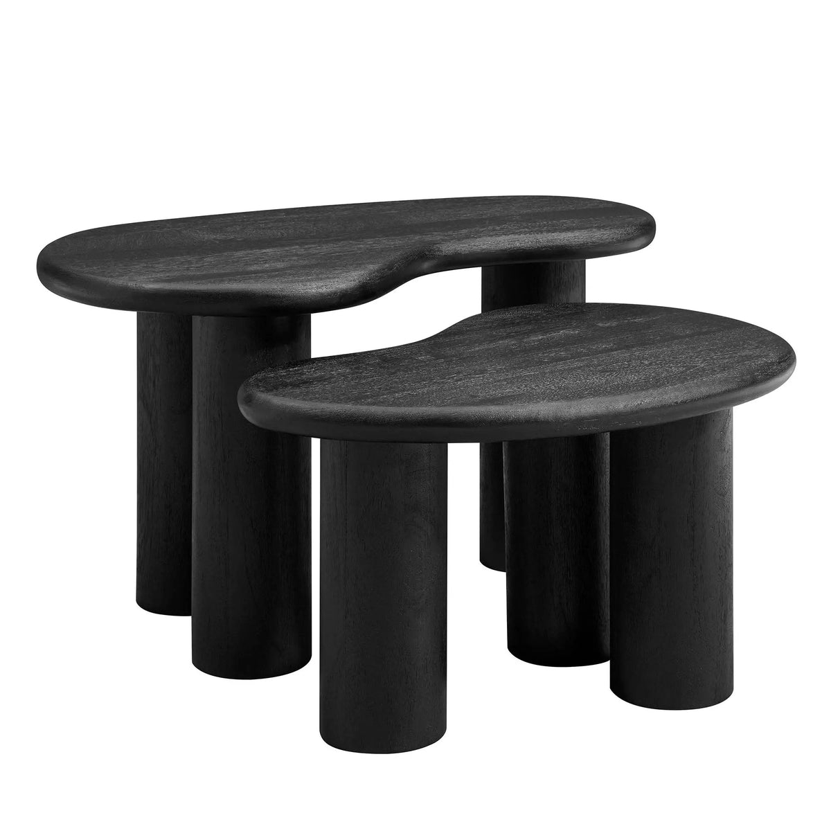 Hackney Mango Wood Nesting Coffee Table Set by Modway by HouseOfZazla