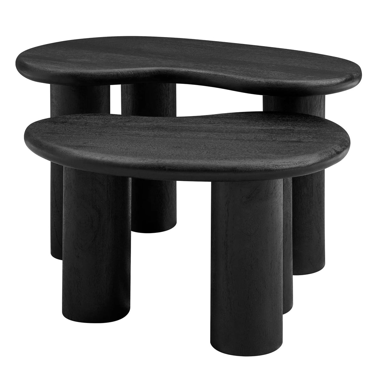 Hackney Mango Wood Nesting Coffee Table Set by Modway by HouseOfZazla