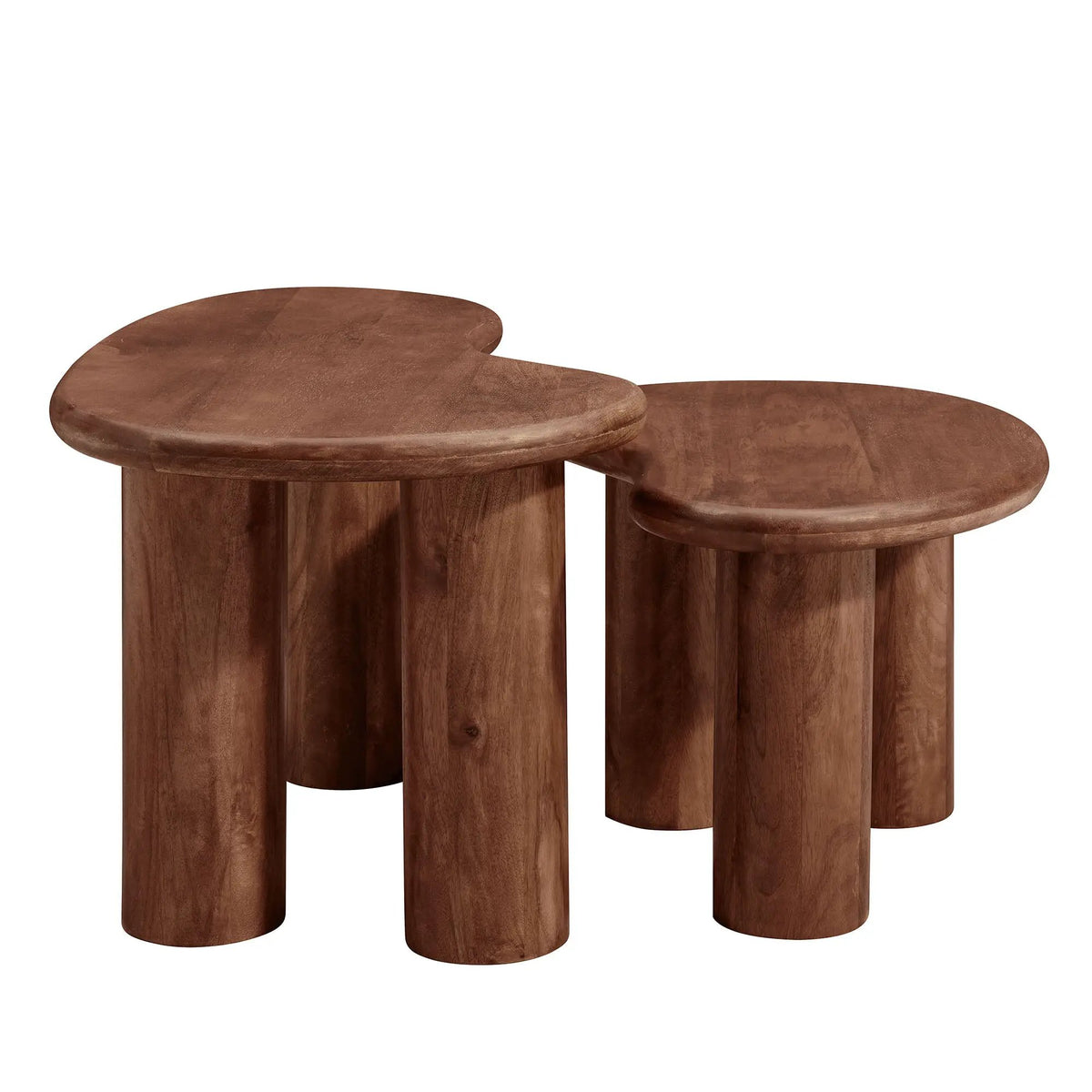 Hackney Mango Wood Nesting Coffee Table Set by Modway by HouseOfZazla